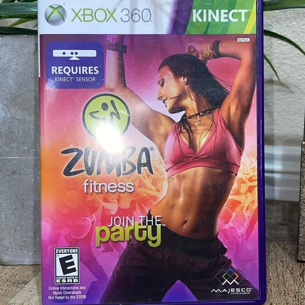 💜 Zumba Fitness - Kinect - Xbox 360 - Video Game - VERY GOOD